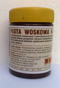 F-16 Pasta woskowa